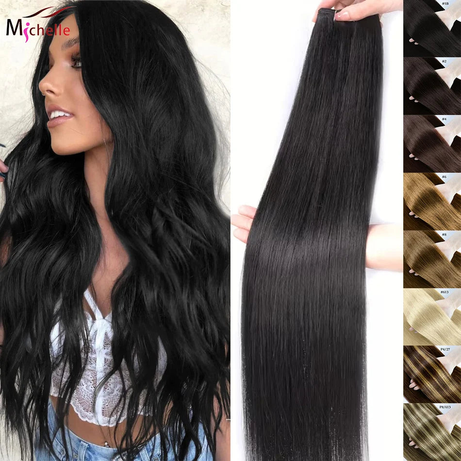 Extensions Clip-In Remy Straight 8 Pièces – CLEVI Paris