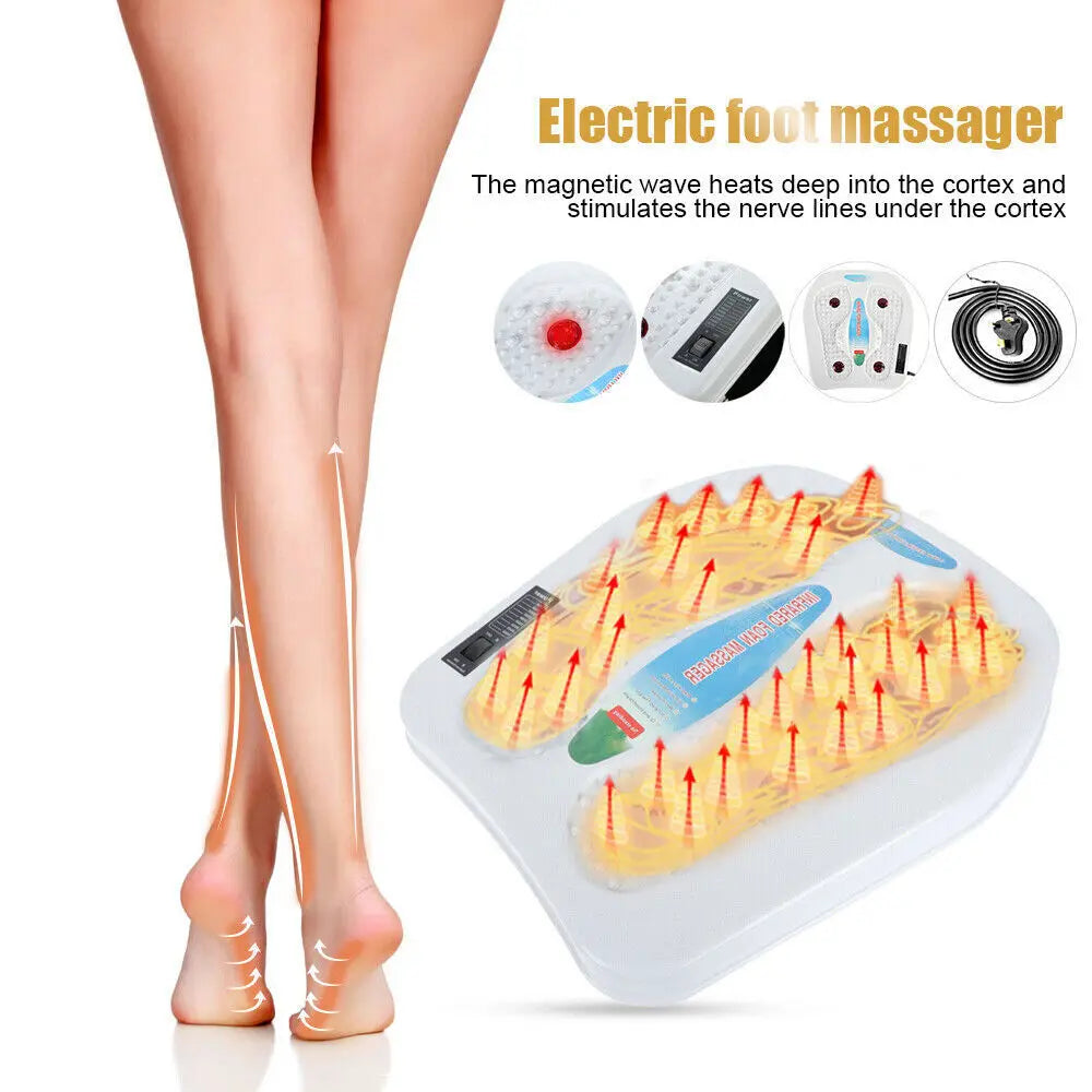 Masseur chauffant et vibrant pour pieds et jambes – CLEVI Paris