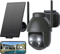 Caméra Solaire ieGeek ZY-C2 2K PTZ 355° Wi-Fi 6 PIR IA IP66 Cloud Gratuit Alexa – CLEVI Paris