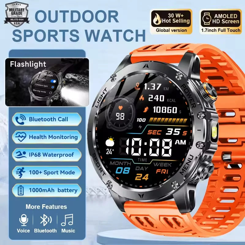 Montre Connectée AK87 Bluetooth GPS – CLEVI Paris