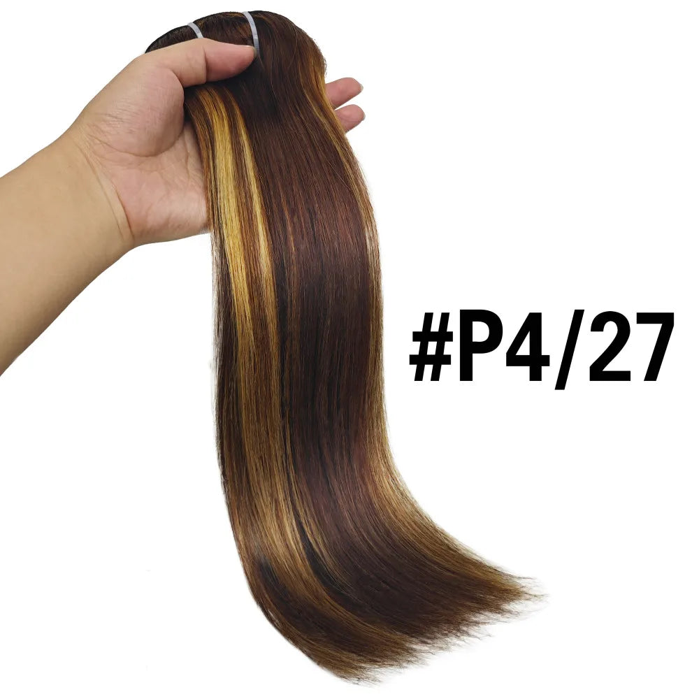 Extensions Clip In Lisses Brésiliennes 120g – CLEVI Paris