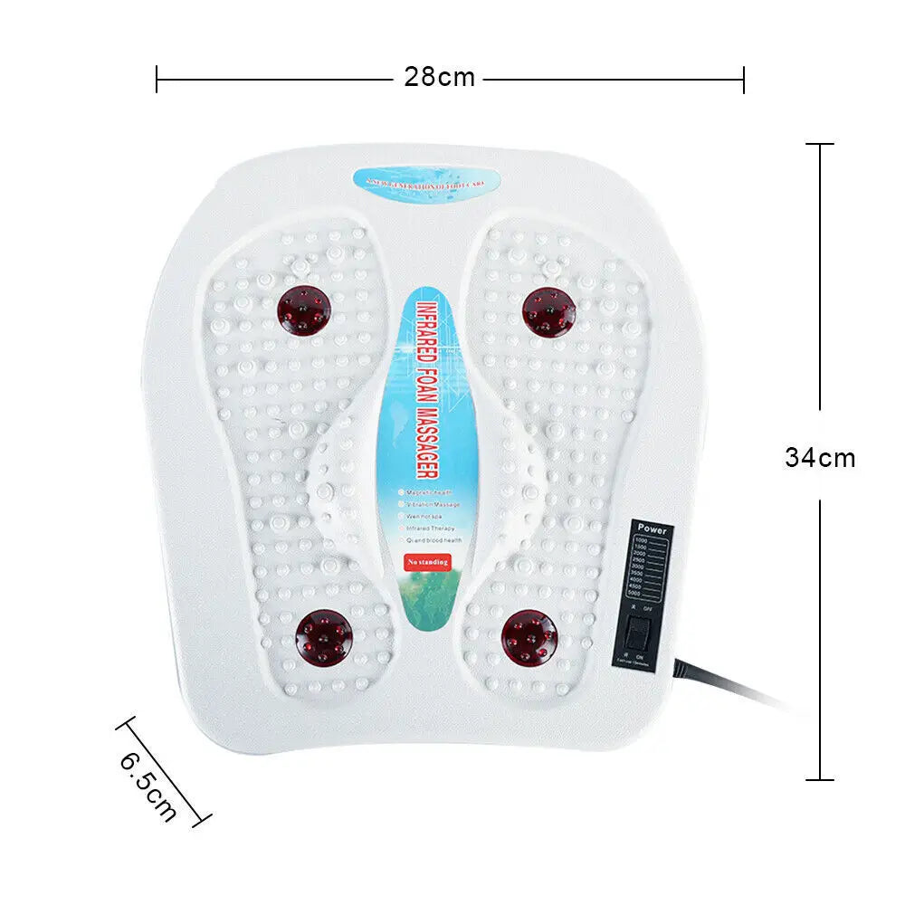 Masseur chauffant et vibrant pour pieds et jambes – CLEVI Paris