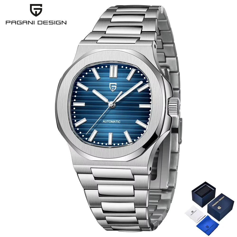 Montre Automatique Homme Pagani Design PD-1728 Or Rose Saphir – CLEVI Paris