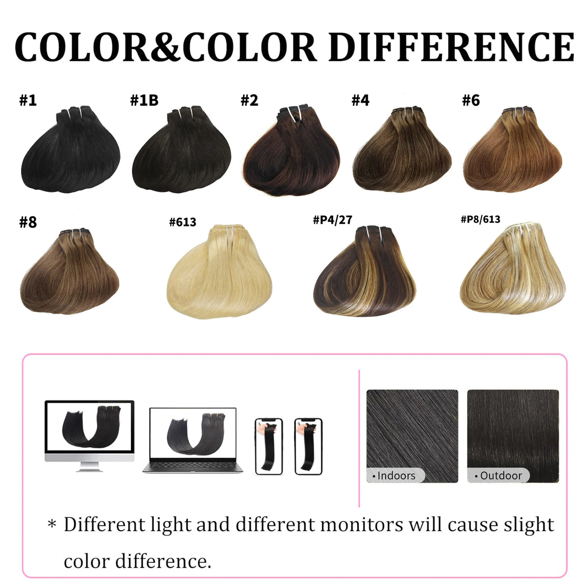 Extensions Cheveux Clips Remy Brésilien – CLEVI Paris