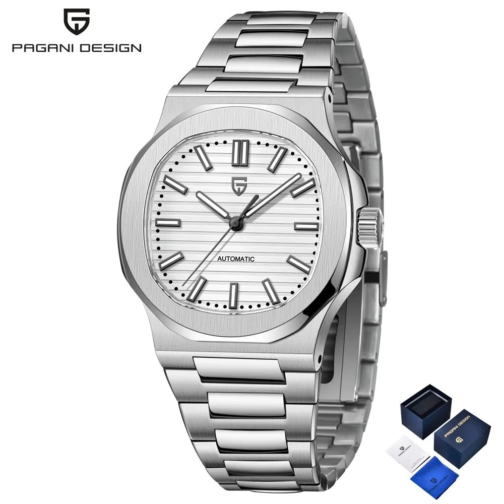 Montre Automatique Homme Pagani Design PD-1728 Or Rose Saphir – CLEVI Paris