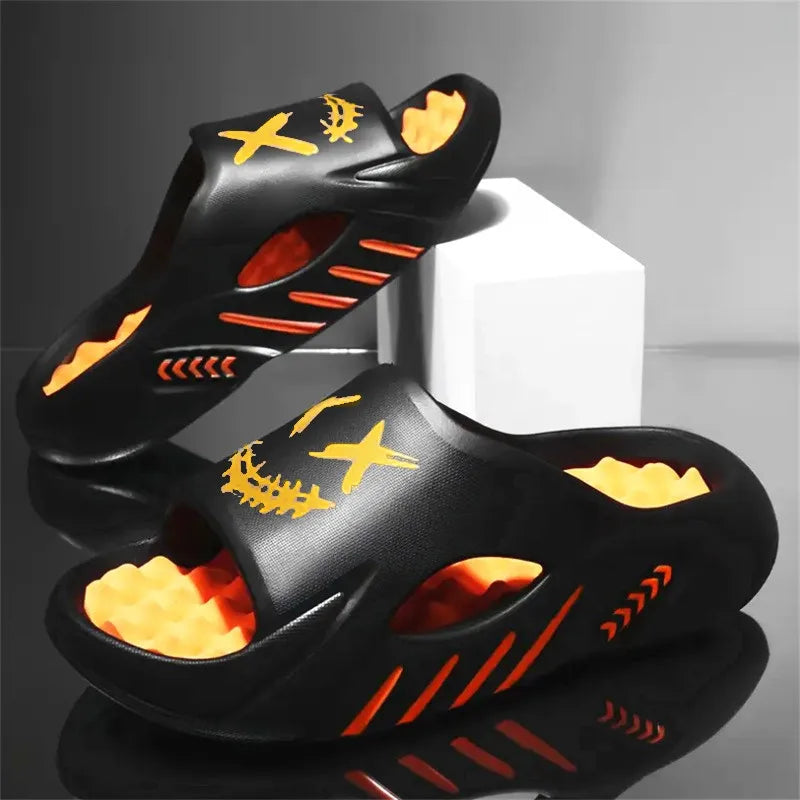 Claquettes Homme Sainimo EVA Antidérapantes – Slides Légers Grandes Tailles