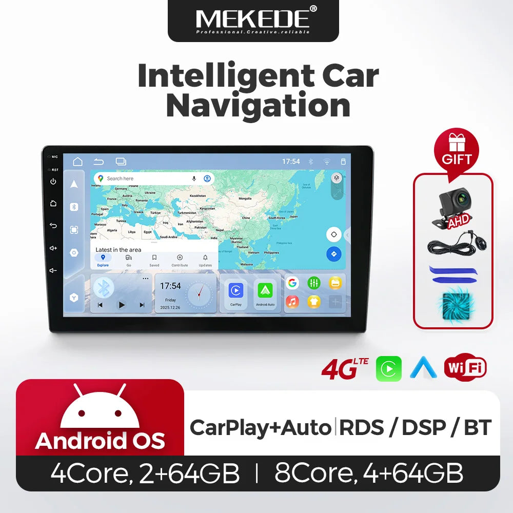 Autoradio MEKEDE 9 ou 10″ Android CarPlay – CLEVI Paris