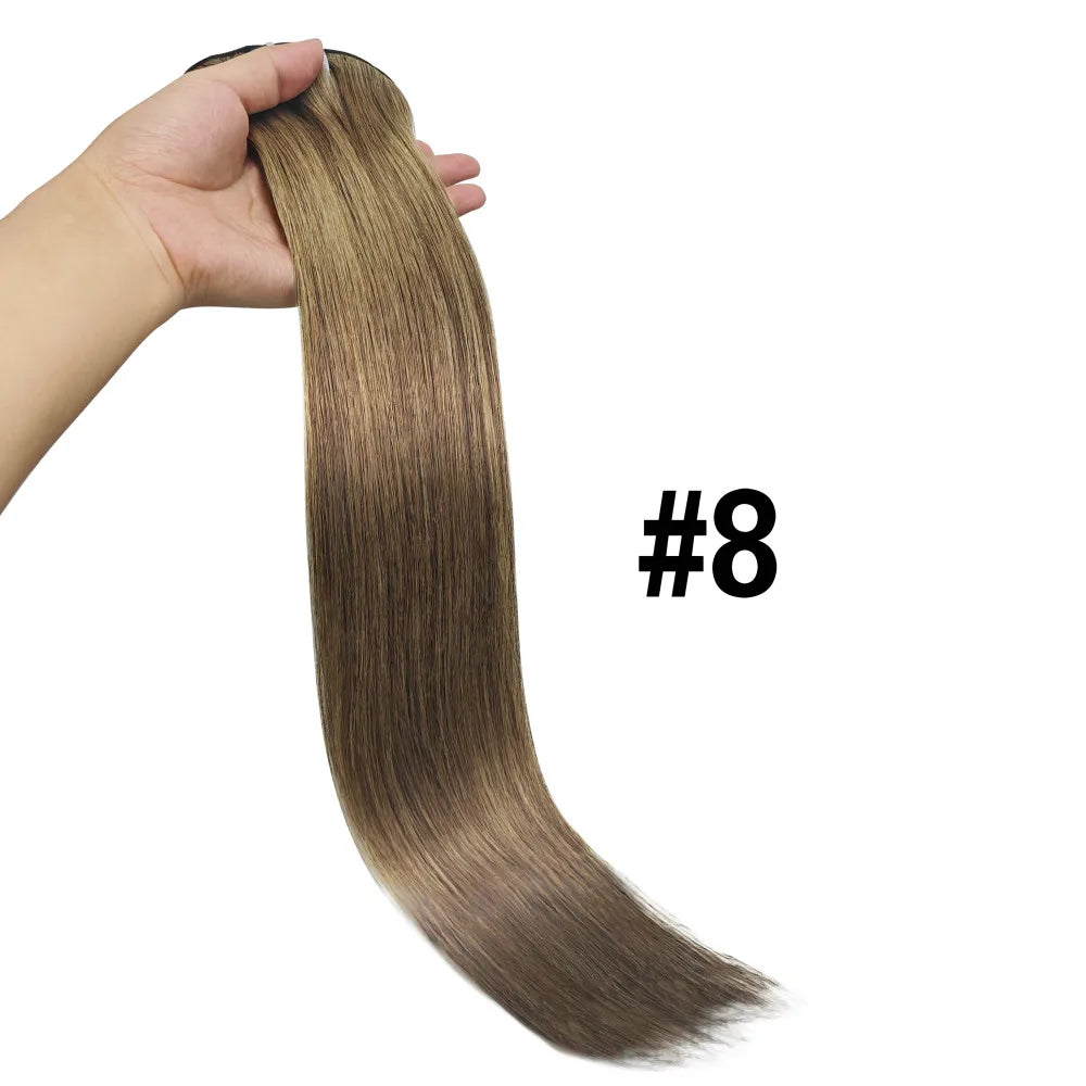 Extensions clip-in lisses, cheveux humains – CLEVI Paris