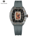 TSAR BOMBA TB8219 Montre Femme Quartz Suisse Nacre Zircons Boîtier Acrylique Bracelet Fluoroélastomère – CLEVI Paris
