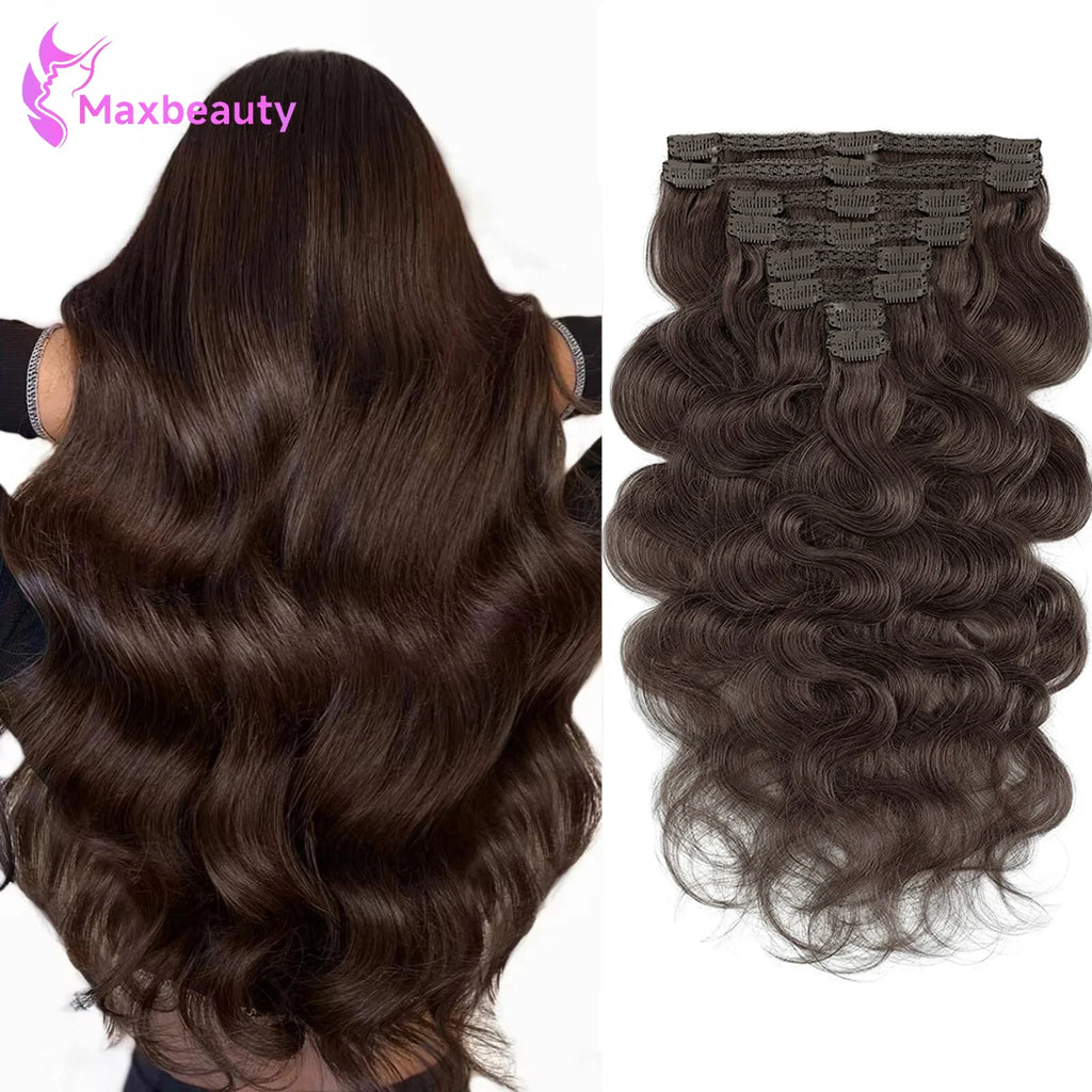 Extensions Cheveux Body Wave Clip-In 120g/180g – CLEVI Paris
