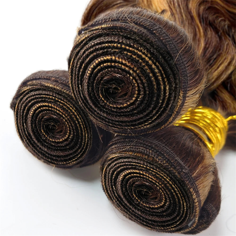 Mèches Body Wave ombré P4/27 – CLEVI Paris
