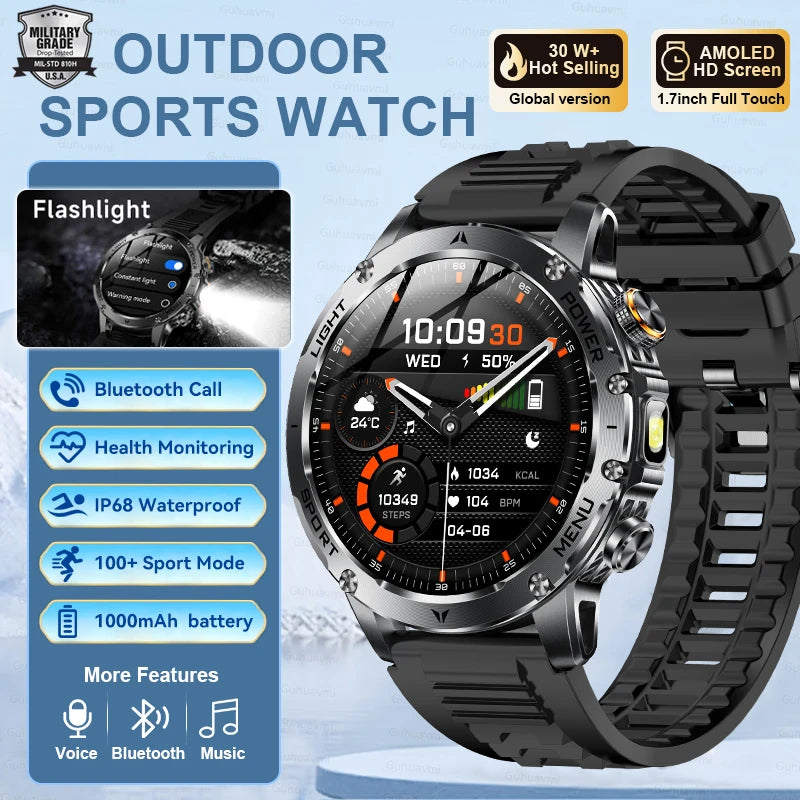 Montre Connectée AK87 Bluetooth GPS – CLEVI Paris