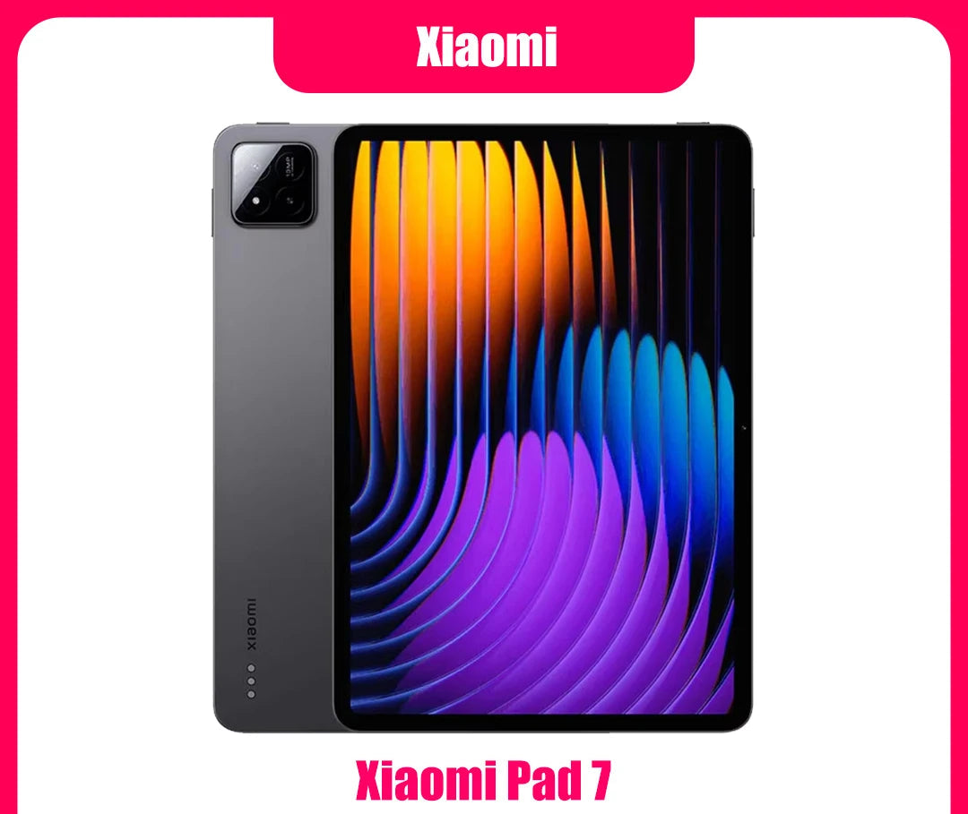 Tablette Xiaomi Pad 7 11,2" – 144Hz, Wi-Fi 6E, Snapdragon 7+Gen 3, 8850mAh, Android 15 – CLEVI Paris