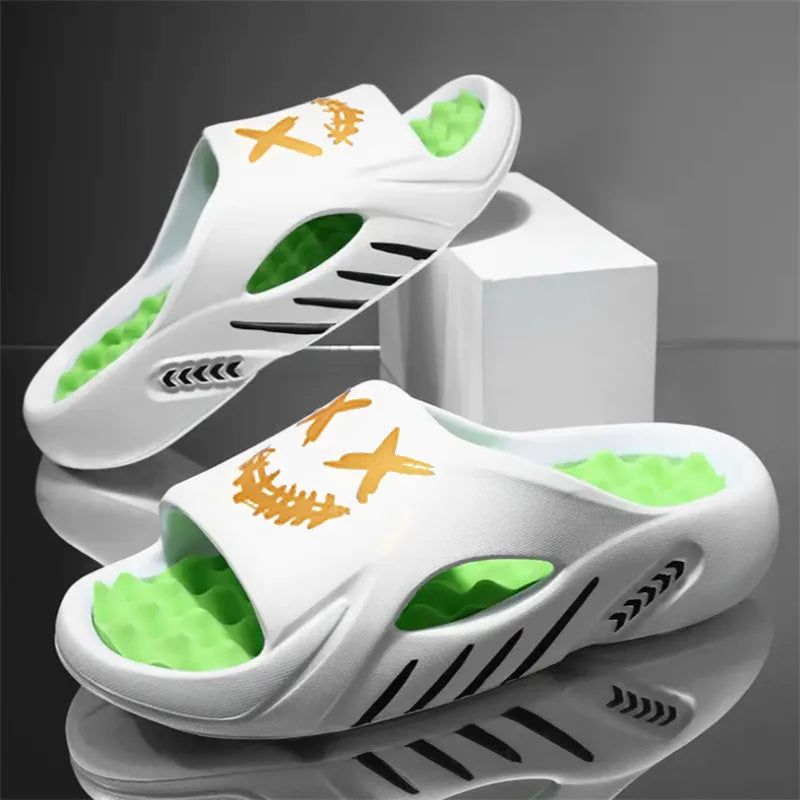 Claquettes Homme Sainimo EVA Antidérapantes – Slides Légers Grandes Tailles