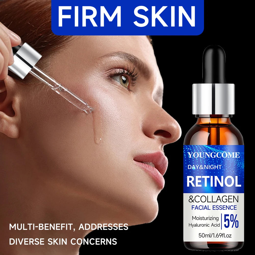 Set Soin Visage au Rétinol | Sérum + Crème Anti-Âge Raffermissant & Éclaircissant – CLEVI Paris