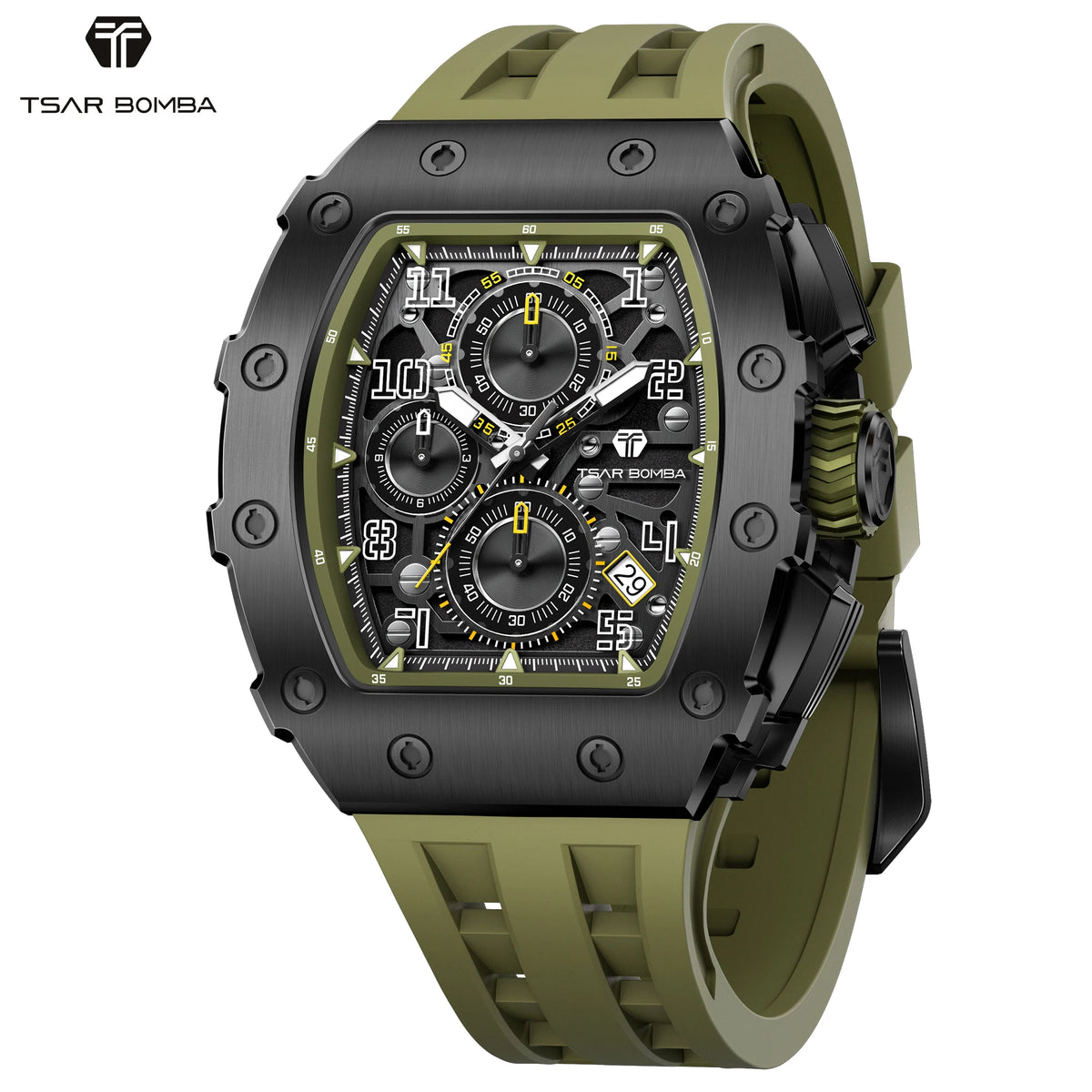 Montre chronographe TSAR BOMBA TB8204 – CLEVI Paris