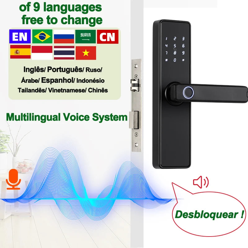 RAYKUBE K20 Serrure Connectée Biométrique Bluetooth Tuya – CLEVI Paris