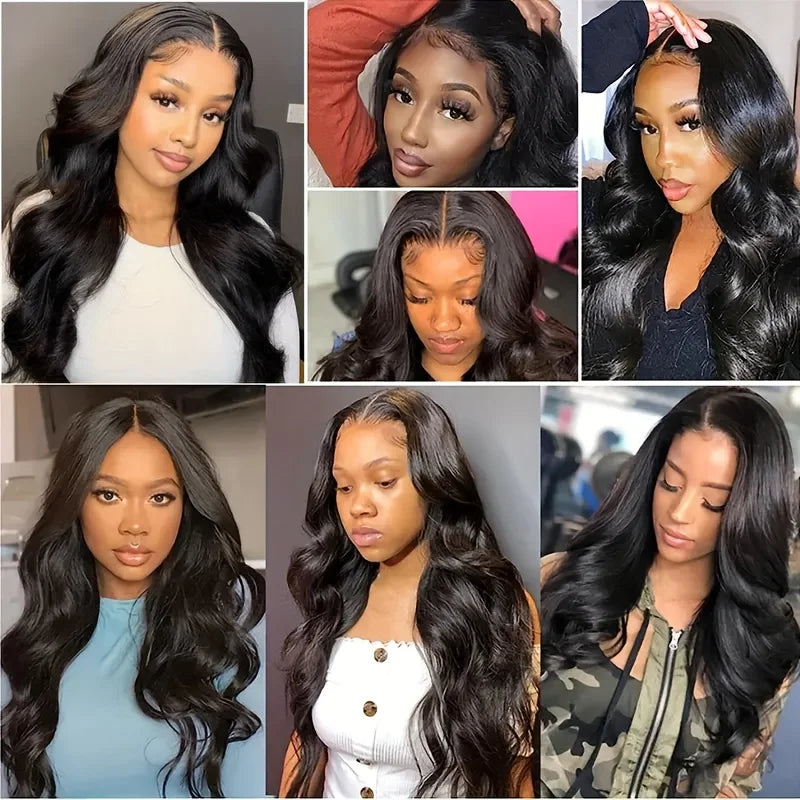 Perruque Body Wave en cheveux humains – CLEVI Paris