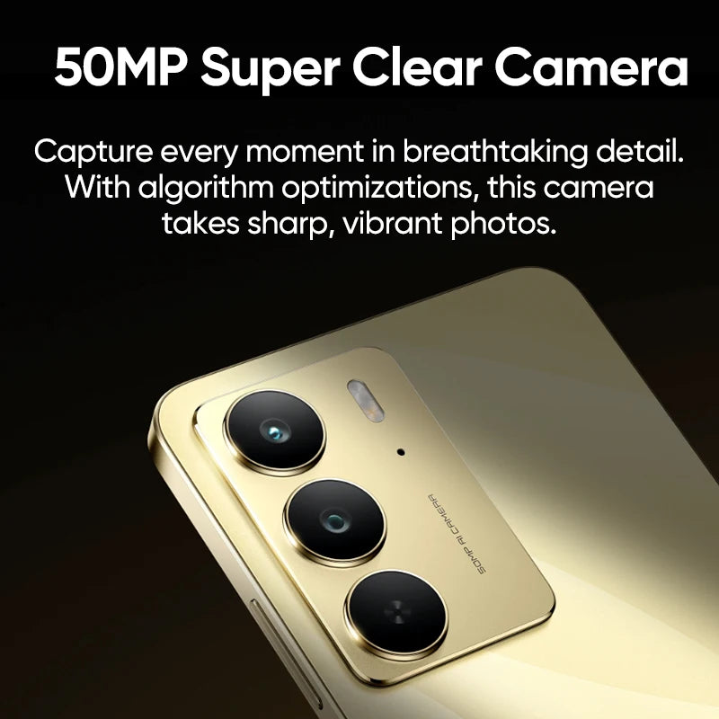 Smartphone realme C75 5G 256 Go – CLEVI Paris
