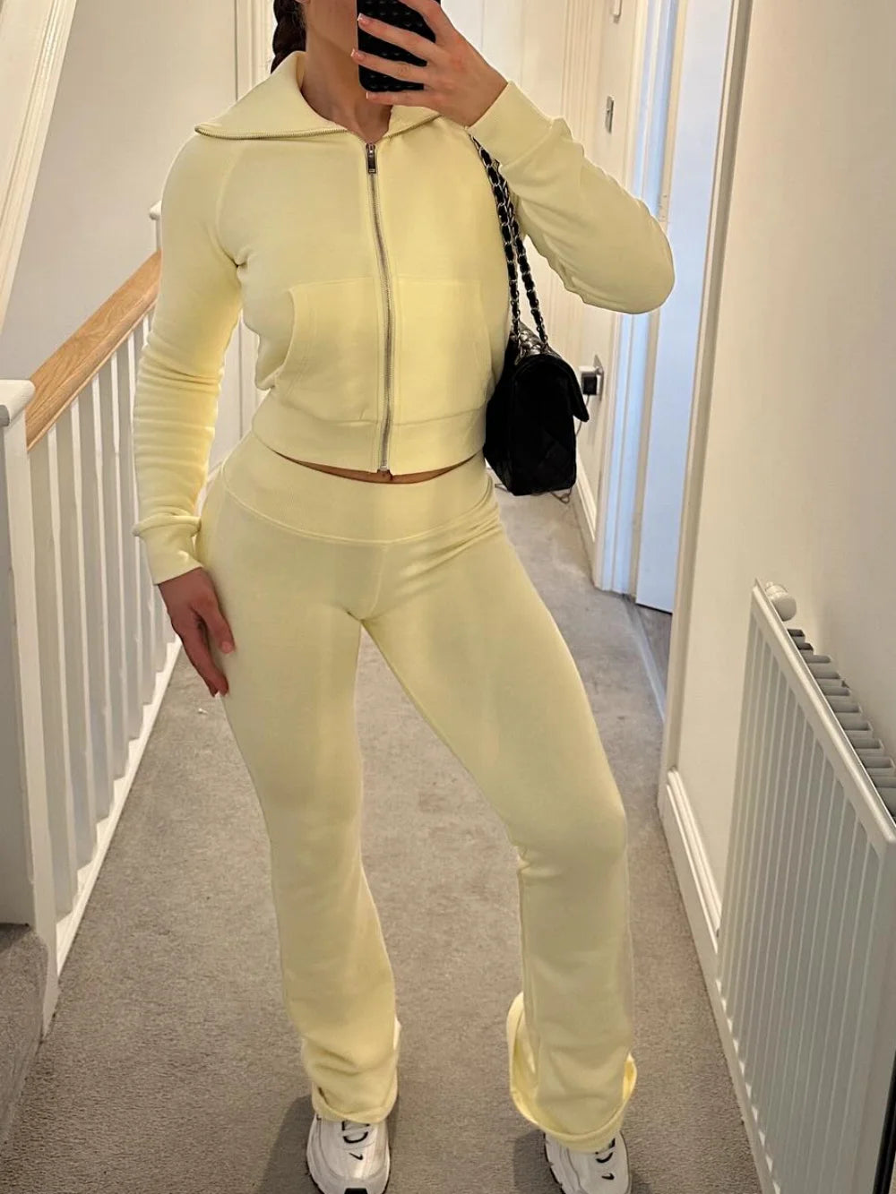 Haut court zippé ou pantalon femme – CLEVI Paris