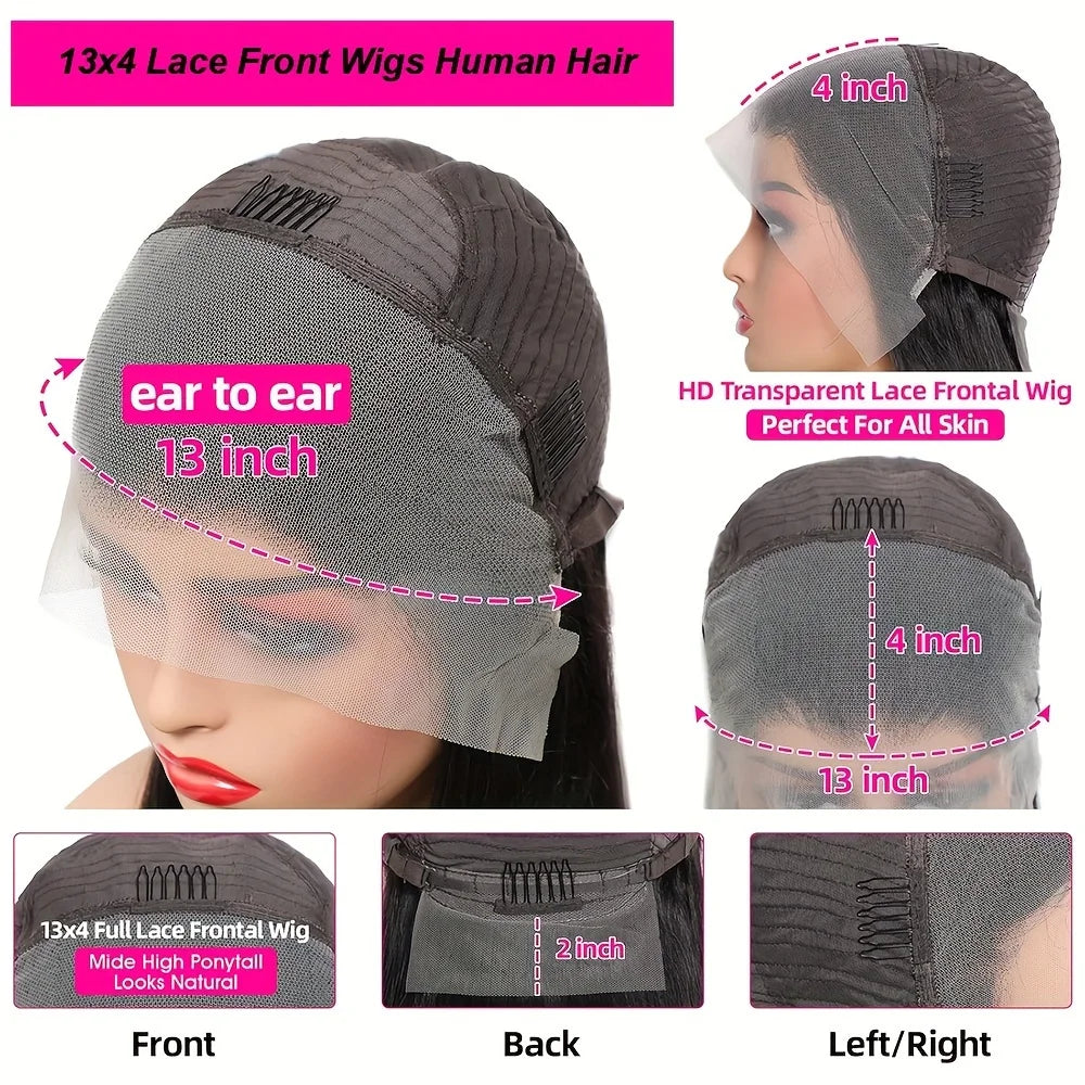 Perruque Body Wave en cheveux humains – CLEVI Paris