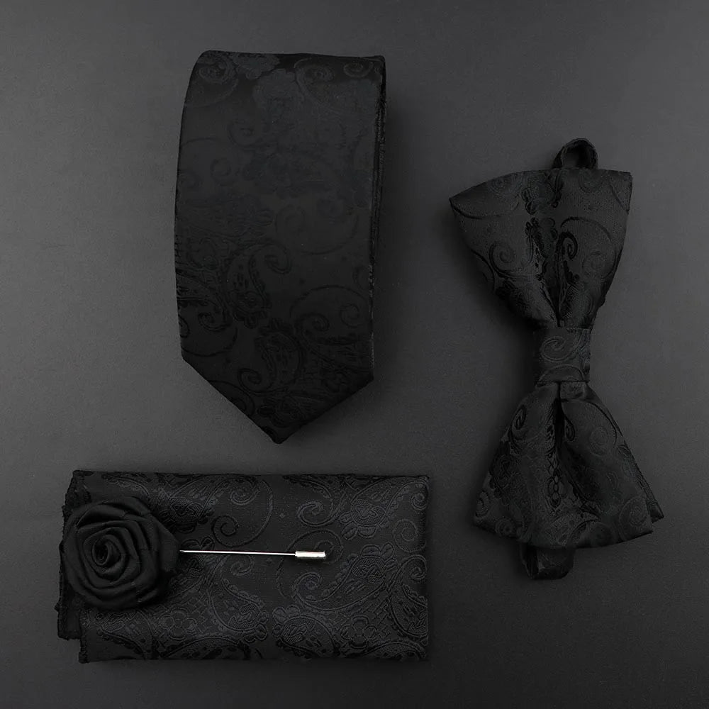Ensemble cravate unisexe avec accessoires – CLEVI Paris