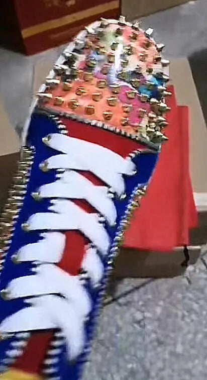 Sneakers Montantes Homme Beertola Graffiti Multicolore Full Spikes | Cuir Artificiel | Pointures 37-46 – CLEVI Paris