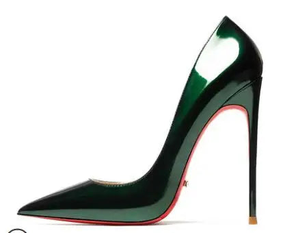 Escarpins Femme Talons Aiguilles Bout Pointu | Marron, Noir, Nude, Gris, Vert Jade – CLEVI Paris