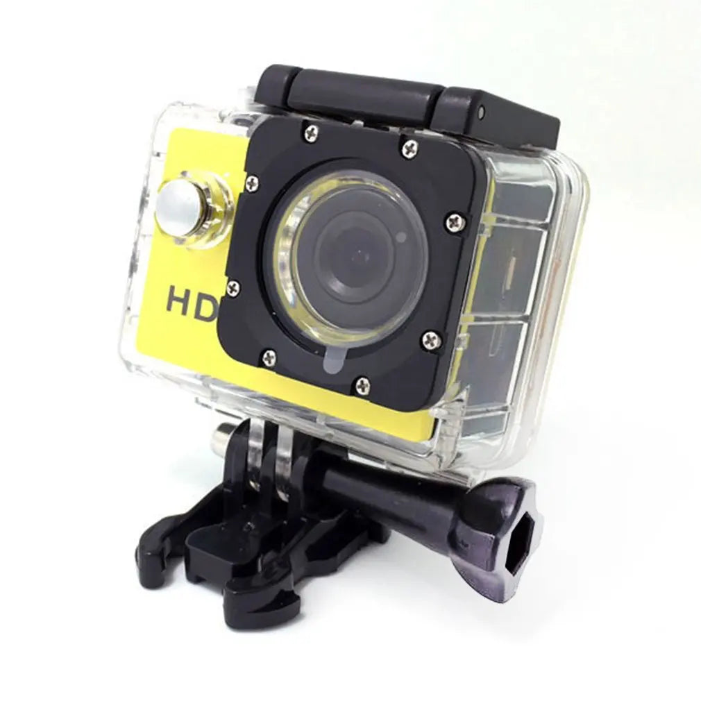 Caméra Sport Étanche 1080P Grand Angle – Plongée & Action – CLEVI Paris