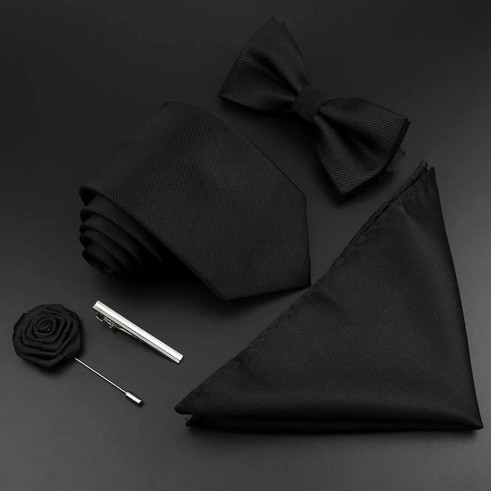 Ensemble cravate unisexe avec accessoires – CLEVI Paris