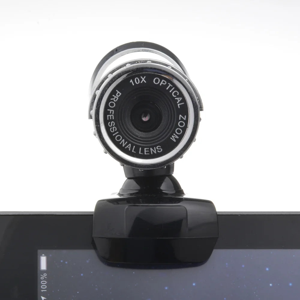 Webcam USB HD 12MP Vision Nocturne 360° – CLEVI Paris