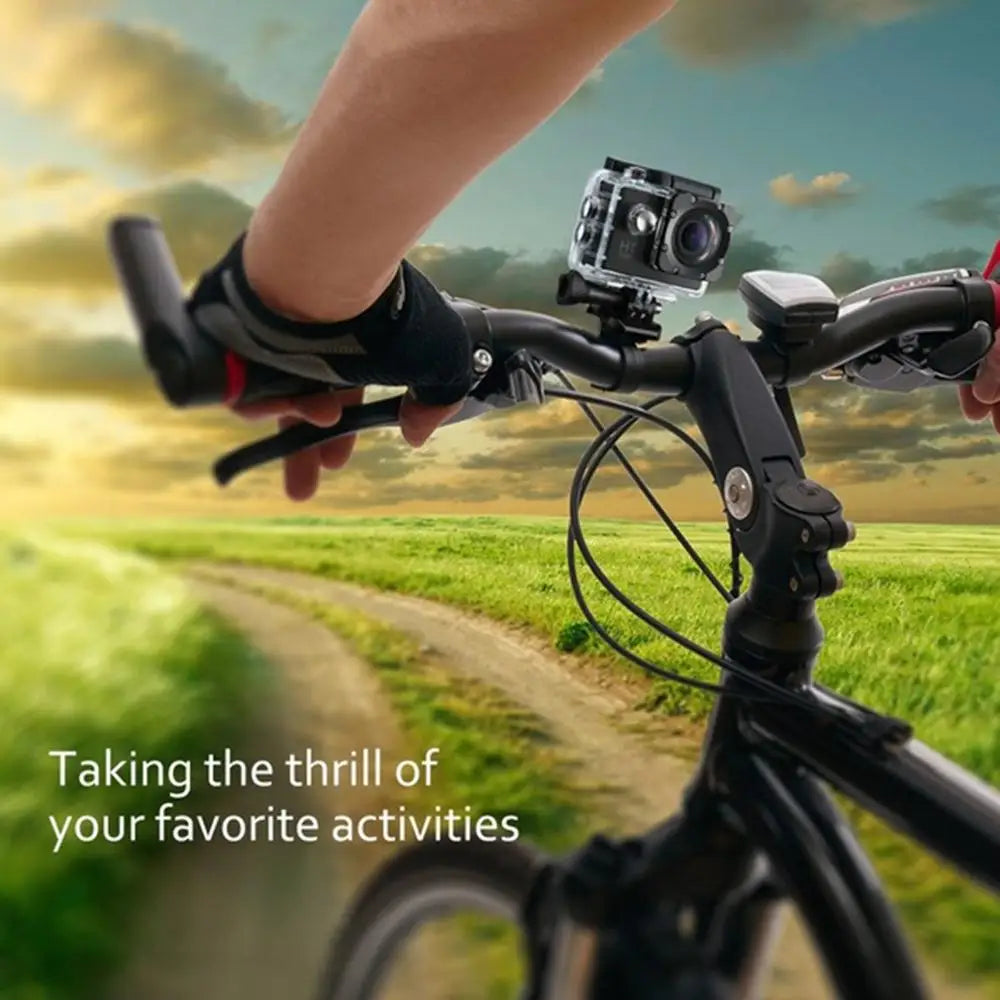 Caméra Sport Étanche 1080P Grand Angle – Plongée & Action – CLEVI Paris