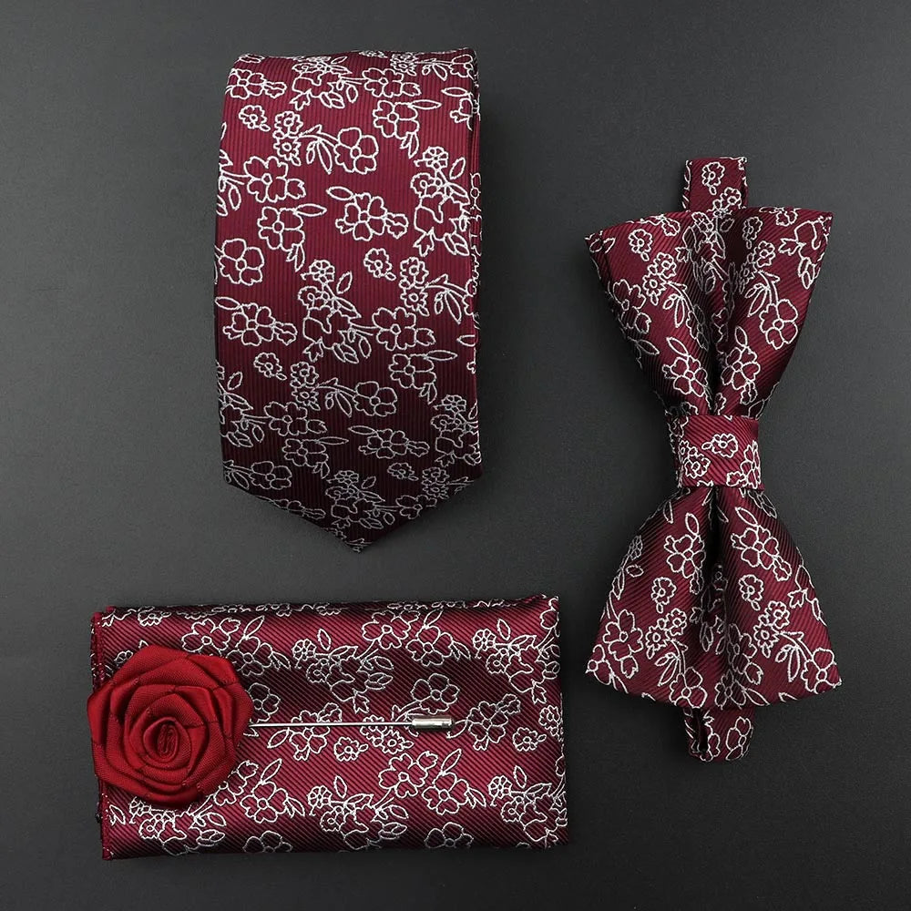 Ensemble cravate unisexe avec accessoires – CLEVI Paris