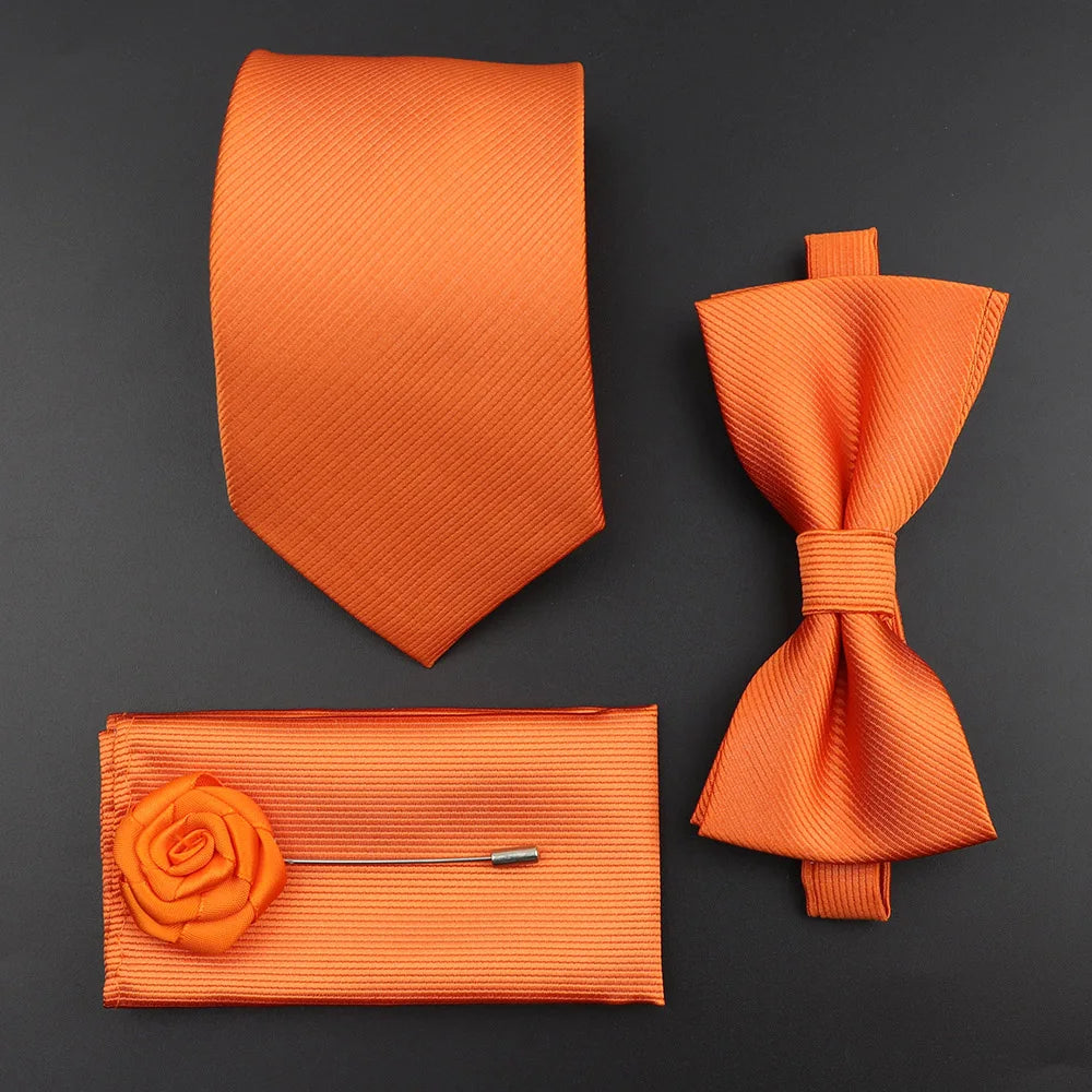 Ensemble cravate unisexe avec accessoires – CLEVI Paris