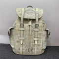 Sac à Dos Cuir Crocodile Homme Ivoire – CLEVI Paris