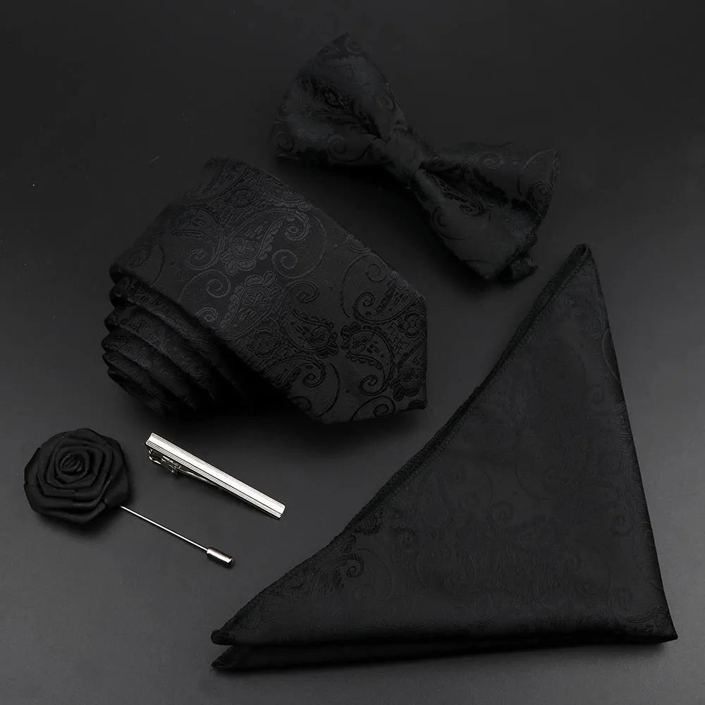 Ensemble cravate unisexe avec accessoires – CLEVI Paris
