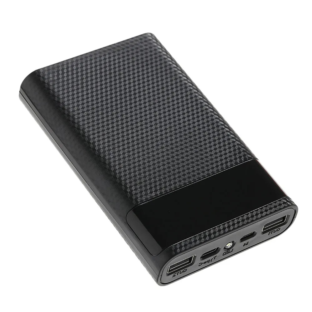 Boîtier DIY Batterie Externe 4x18650 USB-C & USB-A 5V 2A – CLEVI Paris