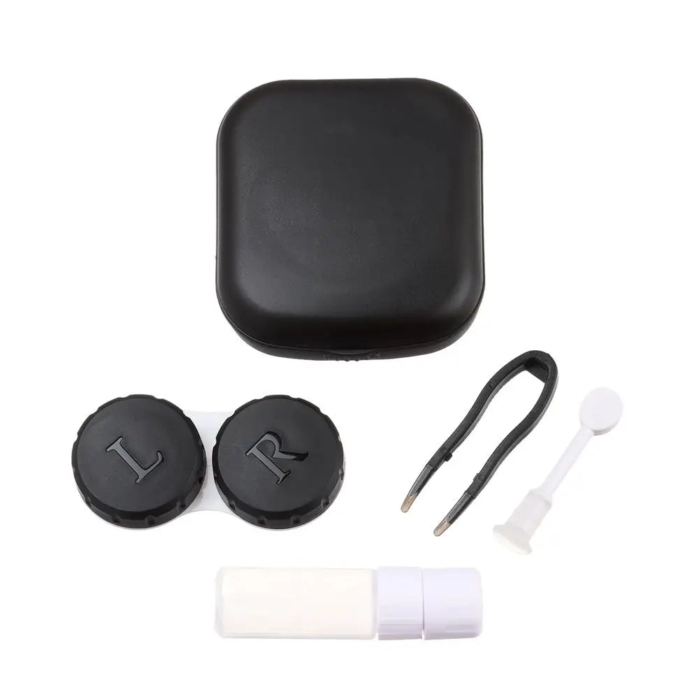 Boîtier à Lentilles de Contact Carré Portable | 17 Coloris | Voyage & Quotidien | Unisexe – CLEVI Paris