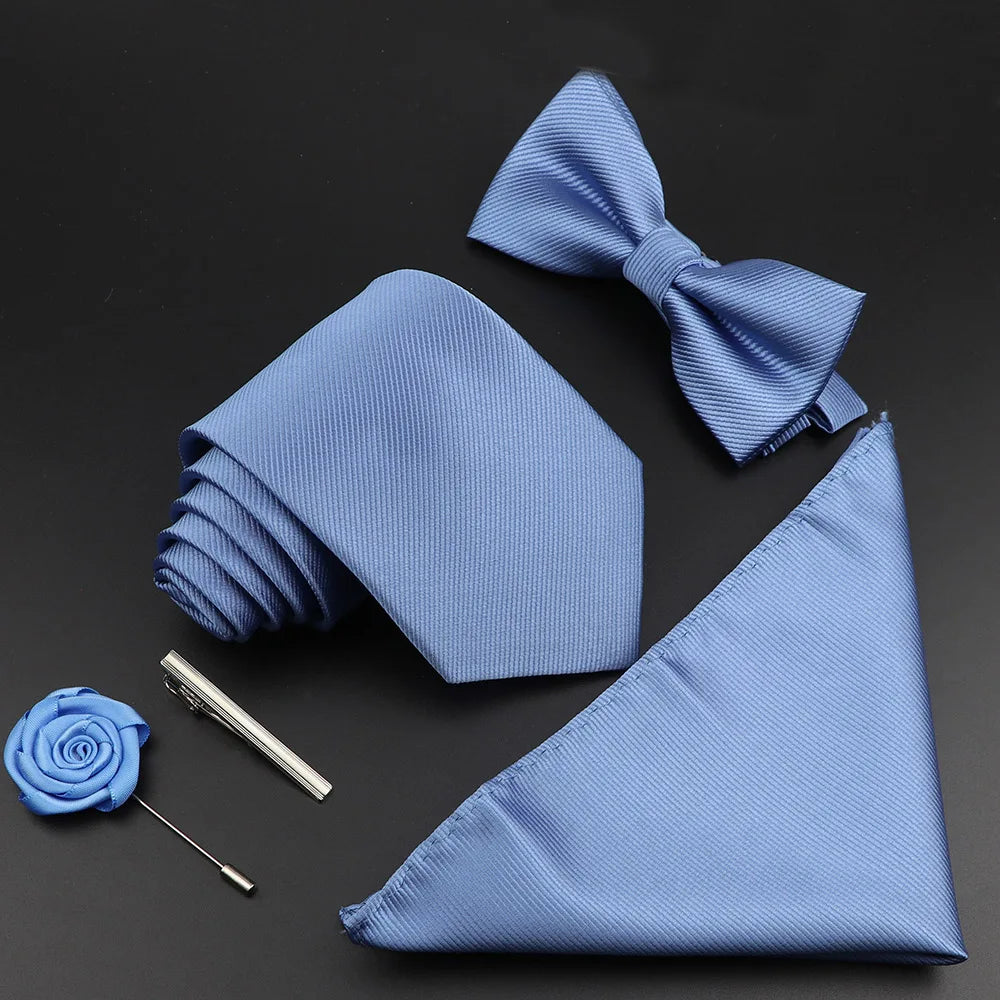 Ensemble cravate unisexe avec accessoires – CLEVI Paris