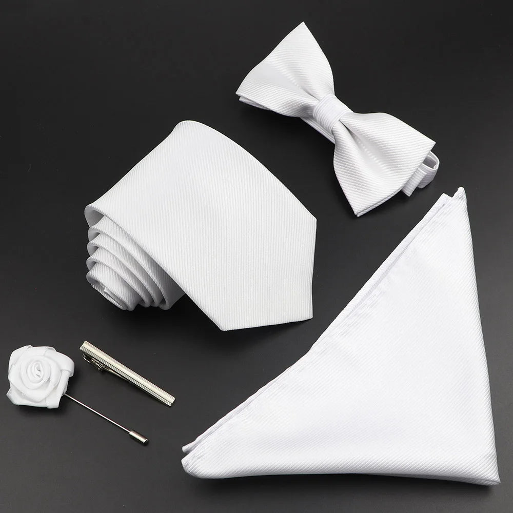 Ensemble cravate unisexe avec accessoires – CLEVI Paris