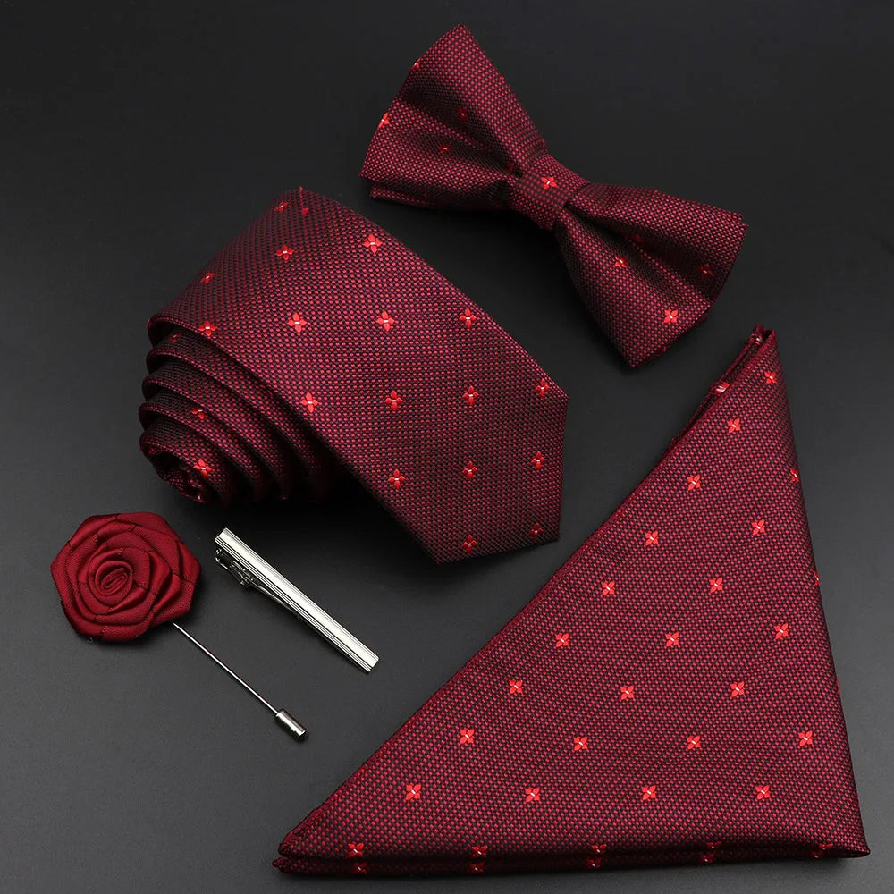 Ensemble cravate unisexe avec accessoires – CLEVI Paris