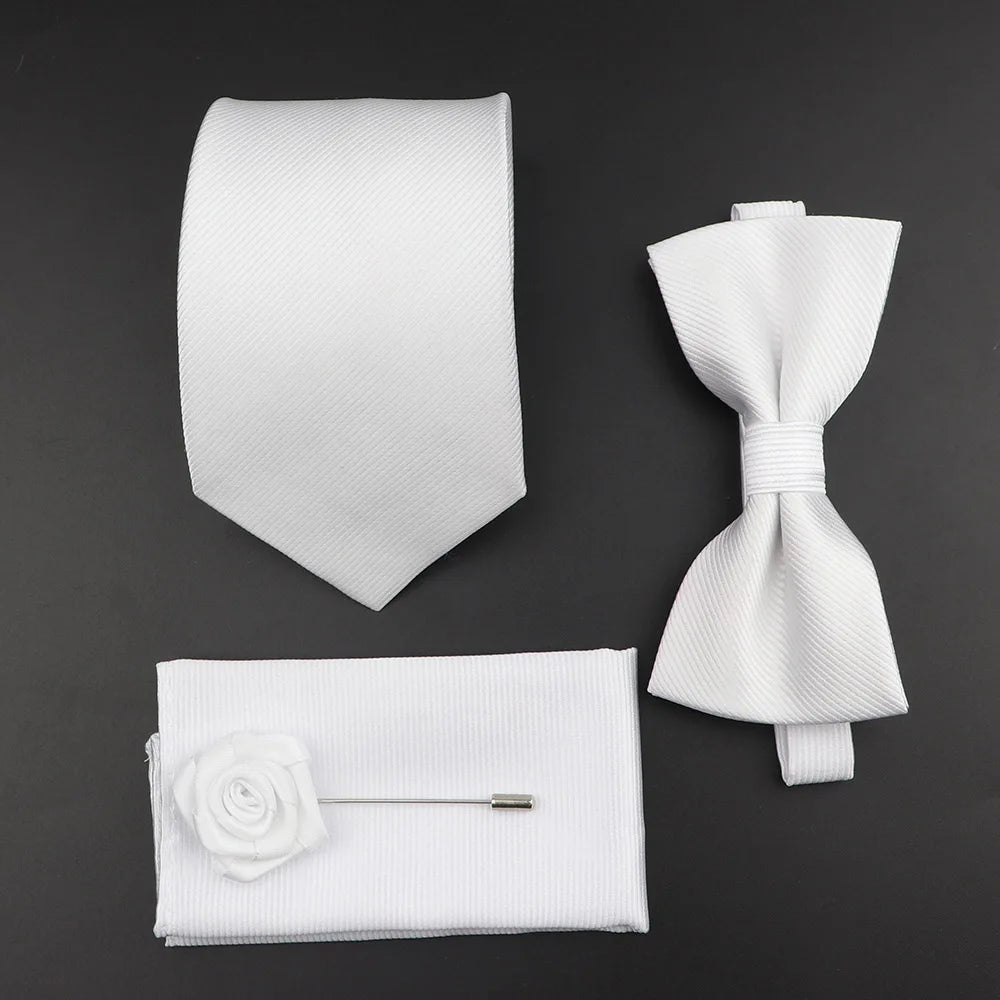 Ensemble cravate unisexe avec accessoires – CLEVI Paris