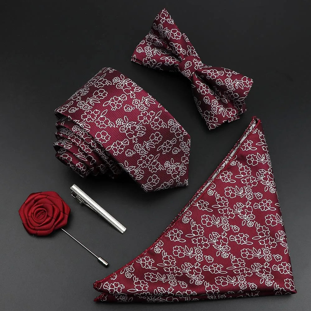 Ensemble cravate unisexe avec accessoires – CLEVI Paris