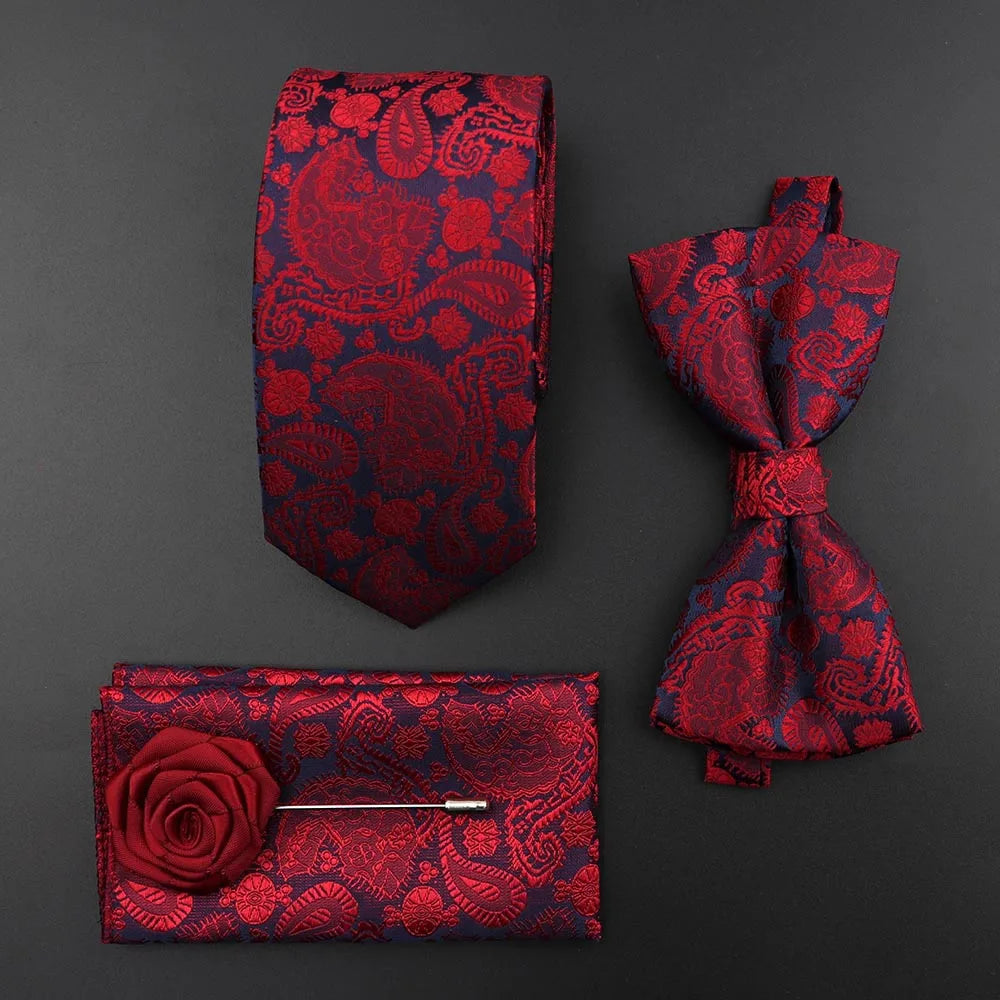 Ensemble cravate unisexe avec accessoires – CLEVI Paris