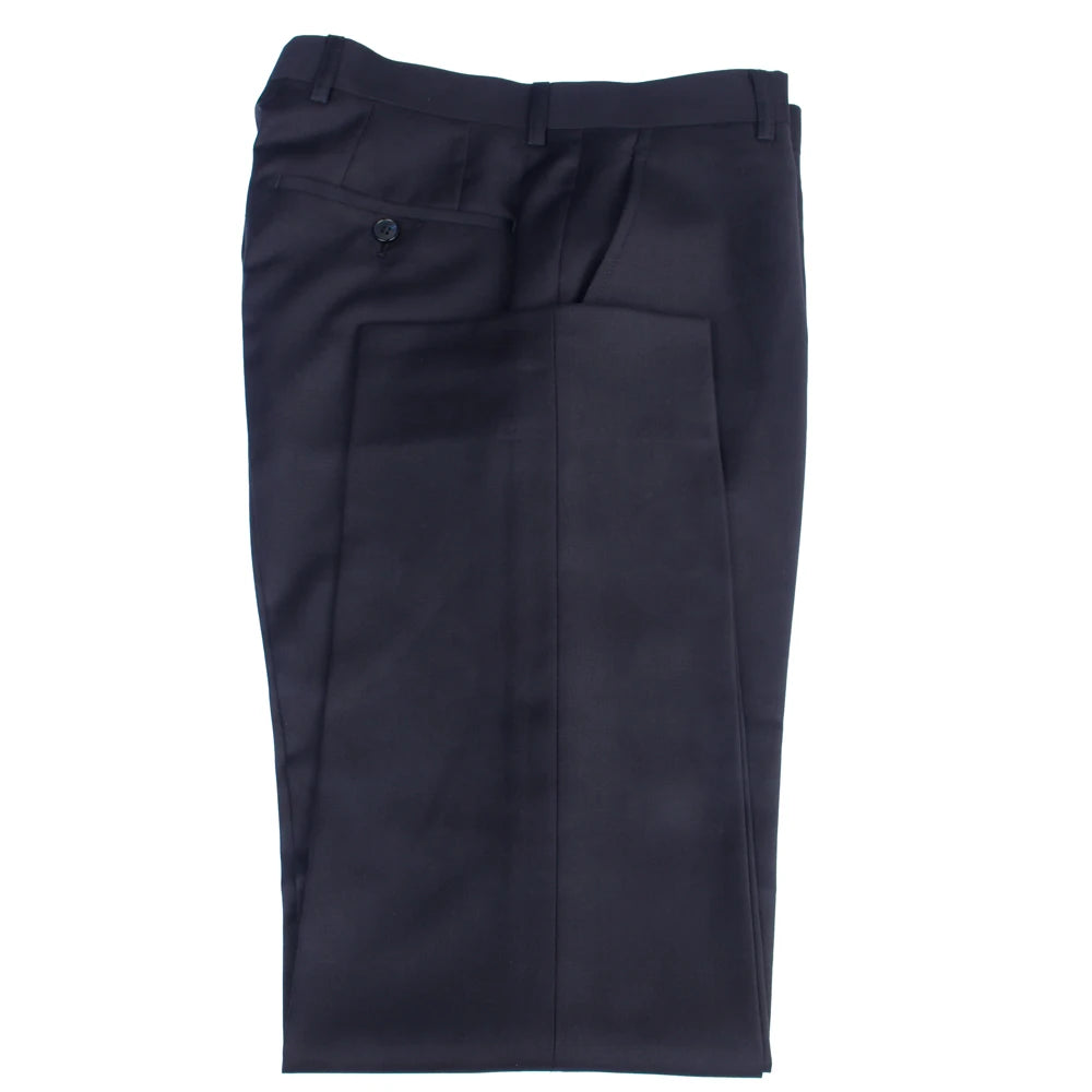 Costume Homme Sur-Mesure 100% Laine Super 120 Bleu Nuit Mariage Smoking – CLEVI Paris