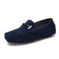 Mocassins Homme Cuir Suédé Vache Slip-On Respirant Semelle Massage Grande Taille EU 38-47 Yeinshaars – CLEVI Paris