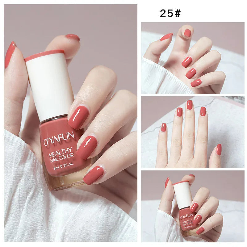 Vernis à Ongles Séchage Rapide Sans UV – Glitter, Matte & Paillettes 40 Couleurs – CLEVI Paris