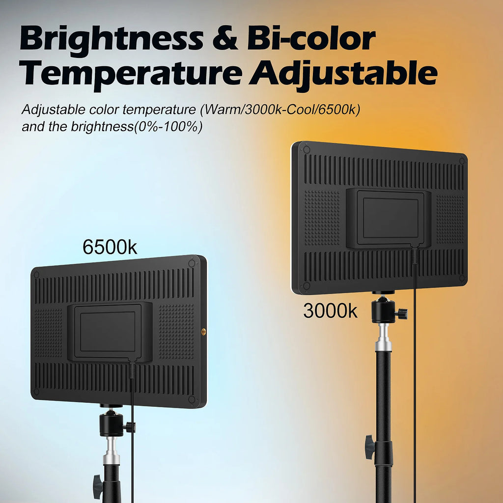 Éclairage LED BTFOOR avec trépied 110/160 cm – CLEVI Paris