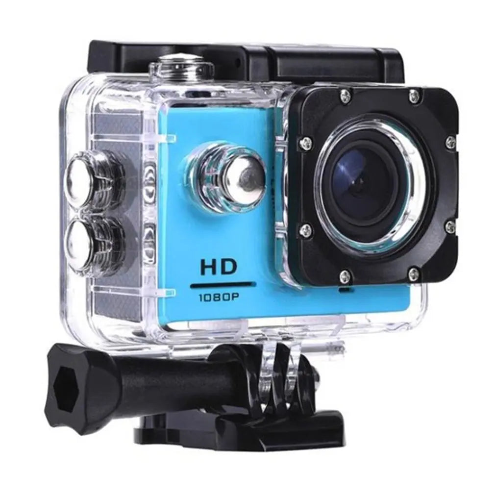Caméra Sport Étanche 1080P Grand Angle – Plongée & Action – CLEVI Paris