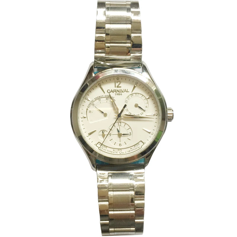 Montre Homme Automatique Double Fuseau Horaire Carnival – CLEVI Paris